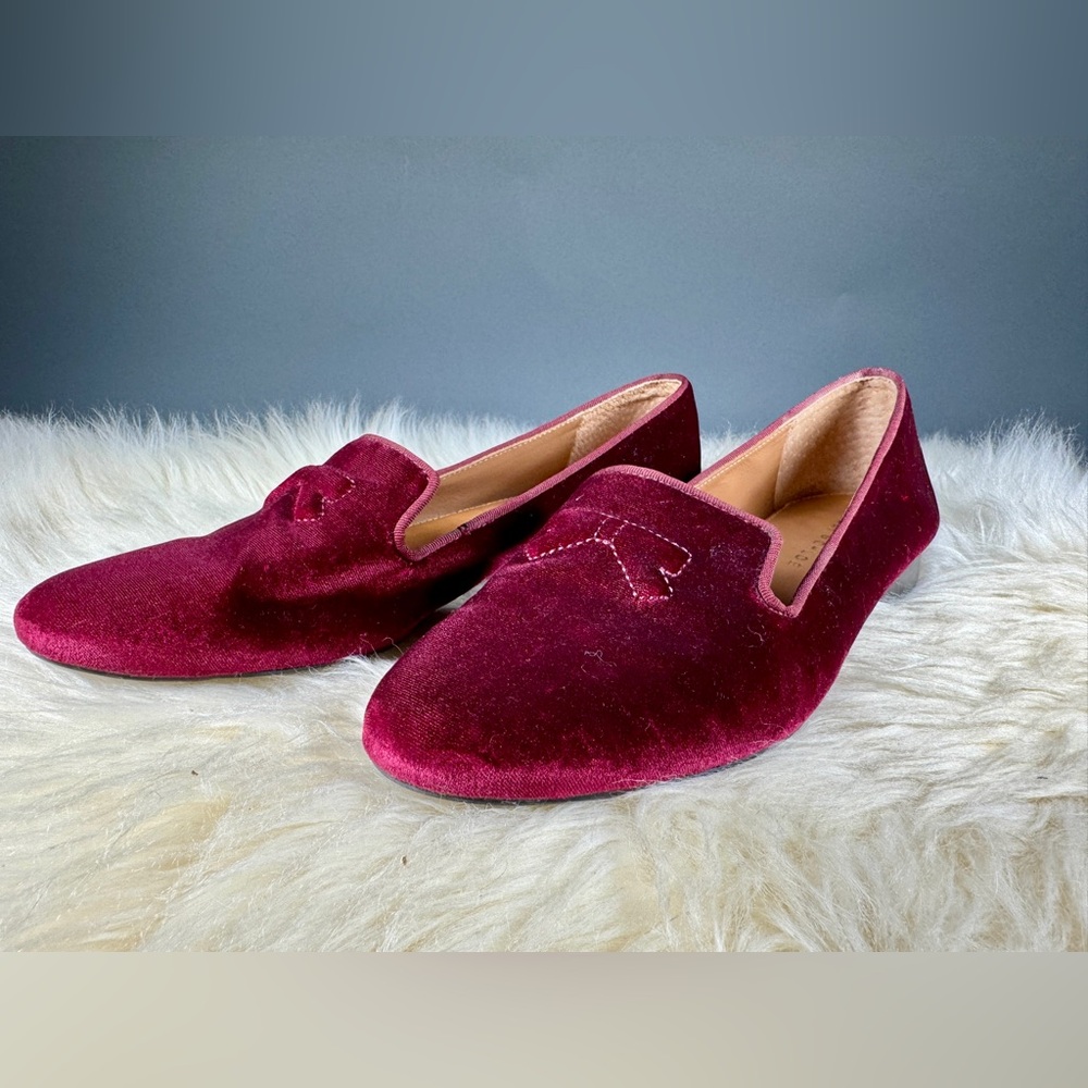 Neely & Chloe Mustache Smoking Loafers 9.5B
